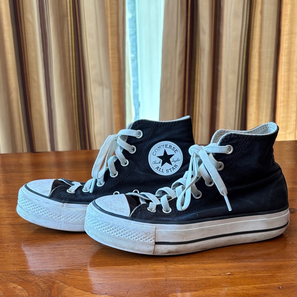 Converse Classic Black and White High-Tops